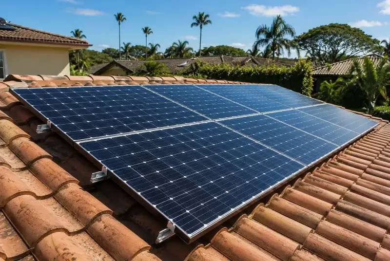 Installation de panneaux solaires à Marcilloles